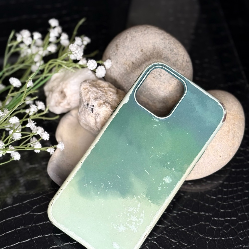 Gradient Green iPhone 12 Pro Max Phone Case